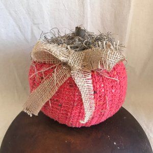 Handmade Sweater Pumpkin Farmhouse Rustic Fall